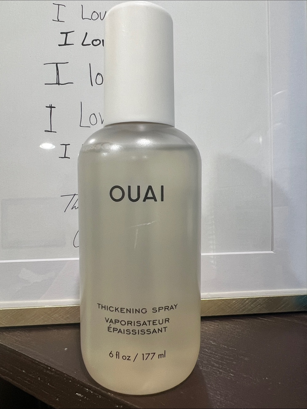 Brand New OUAI Thickening Spray — Full Size